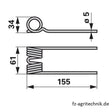 Pick-Up Zinke 02-080423 zu Mengele – Ladewagen Ersatzteil