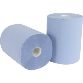 Putzpapier Blau 22 x 36 cm 2 Rollen – Pflege Ersatzteil