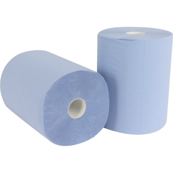 Putzpapier Blau 22 x 36 cm 2 Rollen – Pflege Ersatzteil