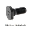 Rändelschraube M10 x 23 mm - 119.011 zu Pöttinger - Variante 1 – Schrauben Ersatzteil
