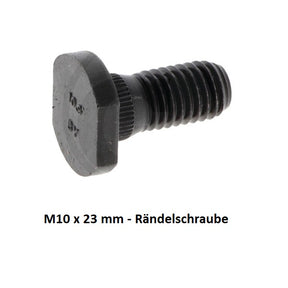 Rändelschraube M10 x 23 mm - 119.011 zu Pöttinger - Variante 5 – Schrauben Ersatzteil