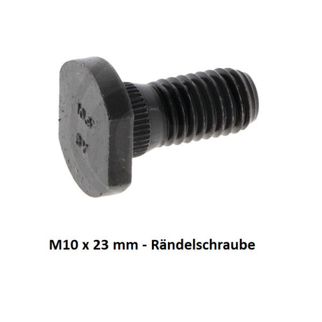 Rändelschraube M10 x 23 mm - 119.011 zu Pöttinger - Variante 5 – Schrauben Ersatzteil