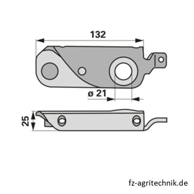 Rasthebel 548.41.130.0 Pöttinger