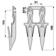 Reform Doppelfinger B590.276245 – Balkenmäher Ersatzteil