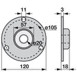 Reform Flanschplatte mit Lager TIAC020102 – Lager Ersatzteil