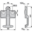 Reform Messerhalter 2090160 – Halter für Mulcher Ersatzteil