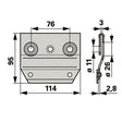 Reform Messerhalter 110.463.327 – Halter für Balkenmäher Ersatzteil