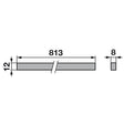 Reform Reibleiste für Balken 160 cm H150.043.020 - 2 Stück – Sonstiges für Balkenmäher Ersatzteil