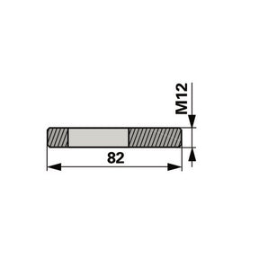 Reform Stiftschraube M12 x 82 mm 999.115.209 – Schrauben Ersatzteil