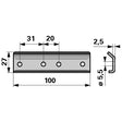 Führungsleiste L 100 mm ESM 3320200 - Variante 1 – Halter für Balkenmäher Ersatzteil
