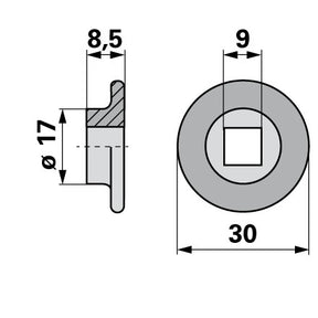 Aebi Rosette AM21741.01 – Sonstiges für Traktor Ersatzteil