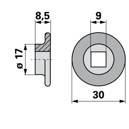 Aebi Rosette AM21741.01 – Sonstiges für Traktor Ersatzteil