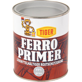 Grund- und Rostschutzfarbe, Grau, 1 kg – Lack für Traktor Ersatzteil