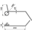 Saatstriegelzinke hinten 53039100 zu Rauch – Saattechnik Ersatzteil