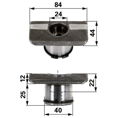 Sattelhülse Dm 32 mm KU2000 – Buchsen Ersatzteil