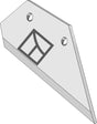 Schar-Hinterteil - rechts 950 00683 zu Fiskars