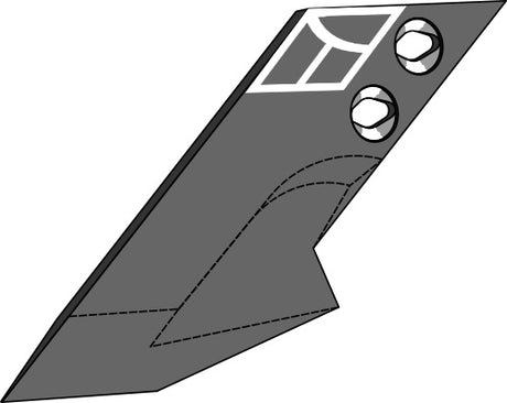 Schar-Vorderteil 15mm - links 300335 zu Eberhardt