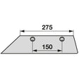 Scharblatt links 300249 zu Eberhardt – Schare Ersatzteil