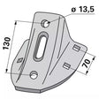 Scharfuß - Lochabstand 70 - 130 mm – Grubber Schare Ersatzteil