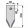Scharspitze MSG - Arbeitsbreite 90 mm – Grubber Spitzen Ersatzteil