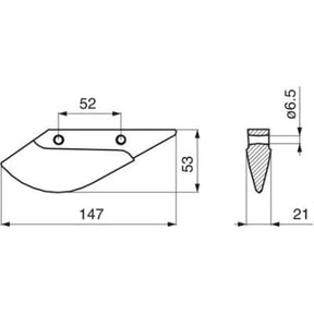 Drillschar 3877300 zu Isaria – Drill Schare Ersatzteil
