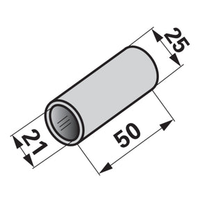 Buchse AD 25 x ID 21 x L 50 mm – Landtechnik Ersatzteil