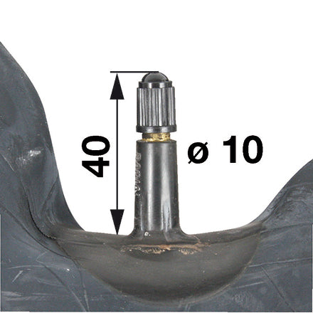 Schlauch 3.50-8/4.00-8 16 x 4 mit Ventil TR13 – Gummireifen Ersatzteil
