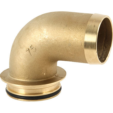Schlauchanschluss gebogen, Durchmesser 75 mm – Anschlüsse für Feuerwehr Ersatzteil