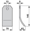 Schlegel zu Kirchner Mulcher – Mulcher Ersatzteil