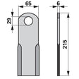Schlegelmesser 49501300 zu Taarup Mulcher – Mulcher Ersatzteil