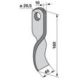 Schlegelmesser zu Bruni Mulcher – Mulcher Ersatzteil