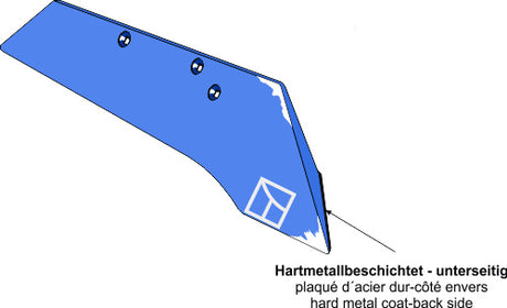 Schnabelschar verstärkt SSP293OP - rechts zu Rabe