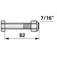 Schraube zu Mulcher 7/16 " – Mulcher Ersatzteil