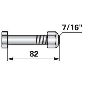Schraube zu Mulcher 7/16 " – Mulcher Ersatzteil