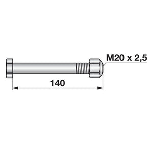 Schraube zu Mulcher M20 x 2,5 – Mulcher Ersatzteil