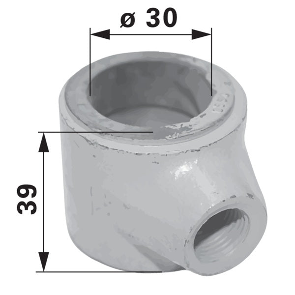 Schwenklager anstelle von Claas 645830.0 – Lager Ersatzteil