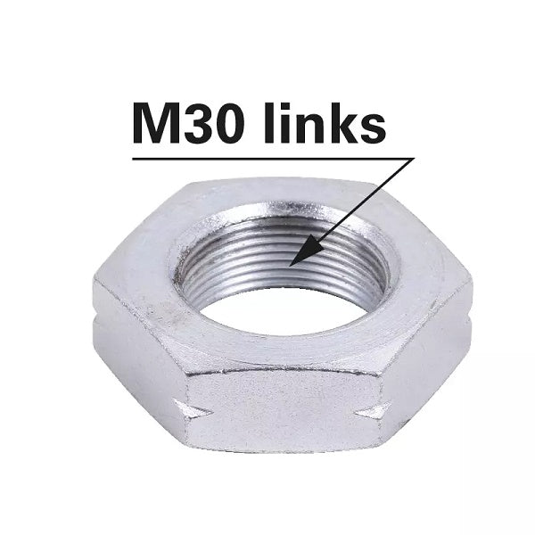 Sechskantmutter - Linksgewinde M30 x1,5 mm - 303 0995 zu Lemken – Deutz Sechskantmuttern Ersatzteil