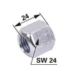 Sechskantmutter - M16 - 303 0954 zu Lemken – Sonstiges für Traktor Ersatzteil