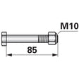 Sechskantschraube M10 x 1,5 – Schrauben Ersatzteil