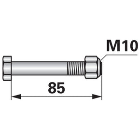 Sechskantschraube M10 x 1,5 – Schrauben Ersatzteil