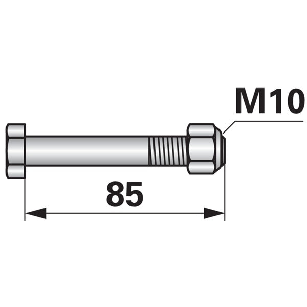 Sechskantschraube M10 x 1,5 – Schrauben Ersatzteil