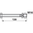 Schraube zu Mulcher M16 x 2 x 130 mm – Schrauben Ersatzteil