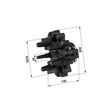 Antriebsrad Teilung 40 mm anstelle von Wühlmaus 0000532000 - Variante 1 – Antrieb Ersatzteil