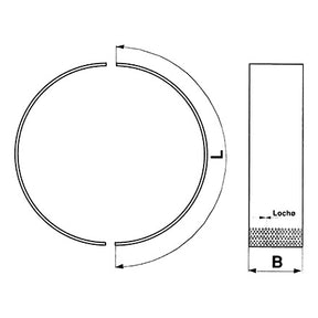 Mühle - Siebsegment zu Ley – Mühle Ersatzteil