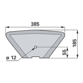 Silo - Spatenmesser 21563230 zu Hydrac – Silotechnik Ersatzteil