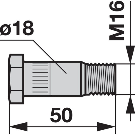 Flachrundschraube Z1197780 zu Messerhalter Deutz-Fahr – Schrauben Ersatzteil