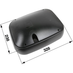 Spiegel für Traktor Universal 325 x 236 mm links – Traktorspiegel Ersatzteil