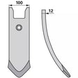 Spitze - Arbeitsbreite 100 mm – Grubber Spitzen Ersatzteil