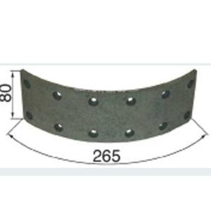 Bremsbelag 1190440727 vorne zu Steyr 265 mm – Bremsbeläge für Traktor Ersatzteil