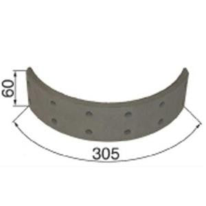 Bremsbelag 1295340801 hinten zu Steyr 305 mm – Bremsbeläge für Traktor Ersatzteil